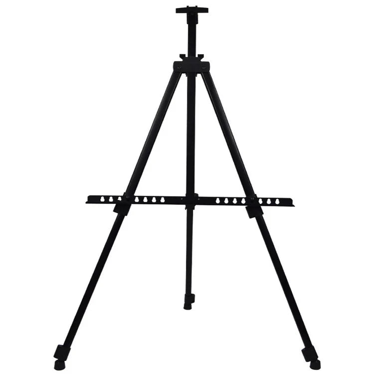 Portable Adjustable Metal Sketch Easel, Foldable Travel Easel with Bag, Artist Art Supplie Stand, Outdoor Sketch Drawing