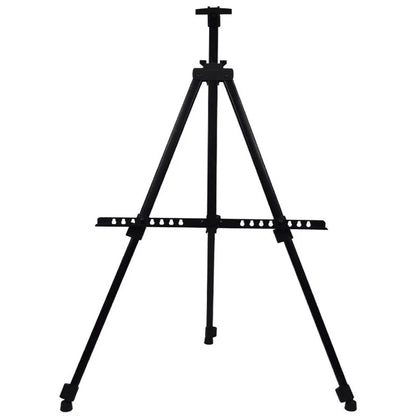 Portable Adjustable Metal Sketch Easel, Foldable Travel Easel with Bag, Artist Art Supplie Stand, Outdoor Sketch Drawing